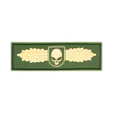 Nášivka JTG SOF Skull badge, Multicolor