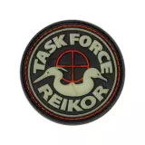 Nášivka gumová JTG Task Force REIKOR Rubber Patch Glow in the Dark