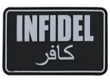 Nášivka JTG INFIDEL Large, SWAT