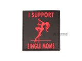 Nášivka JTG I Support Single Mums, Blackmedic