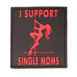 Nášivka JTG I Support Single Mums, Blackmedic