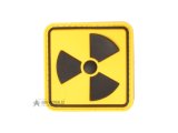 Nášivka JTG Radioactive, žlutá