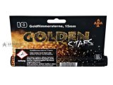 Světelný pyrotechnický efekt Golden stars pro plynové zbraně