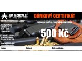 DÁRKOVÝ CERTIFIKÁT ALFATACTICAL 500,-CZK