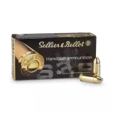 Náboj Sellier&Bellot 9mm Luger FMJ Subsonic, 9,7g/150grs