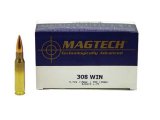 Náboj Magtech .308 (308A), 150 gr/ 9,72 g, 1 ks