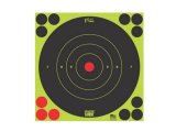 Nalepovací terče Pro-Shot 8inch Green Bullseye Target, zelené