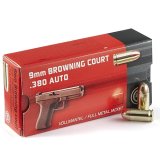 Náboj Geco 9mm Browning (.380 ACP) FMJ, 1 ks