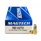 Náboj Magtech 380 Auto - 9mm Browning (380A) FMJ 95gr