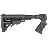 Pažba FabDefense M4 na Remington 870 s absorbérem zpětného rázu, černá