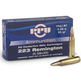 Náboje Prvi Partizan .223 remington FMJ BT 55gr