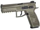 Airsoftová pistole CZ P-09, blowback, FDE celopísková