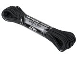 Parašutistická šnůra Helikon Paracord 275 30m - černá