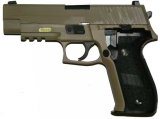 Airsoftová pistole SIG P226 MK25 TAN, celokov, blowback