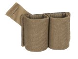 Dvojitá elastická pistolová sumka Helikon Double Elastic Insert - Polyester, coyote