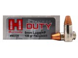 Náboj kulový Hornady, Critical Duty LE, 9mm Luger +P., 135gr, Flex Lock Duty