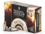 Náboj kulový Federal, Tactical Premium, 9mm Luger, 124GR, HST JHP, 1ks