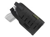 Pistolové MOLLE pouzdro Defcon 5 Molle Holster 45 Plus, Černé