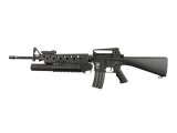 Airsoftová puška M16A3 s plynovým granátometem M203 (SA-G02 ONE™), černá