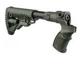 M4 pažba Fab Defense pro Mossberg 500, zelená