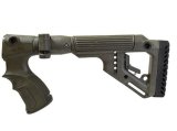 Taktická pažba FabDefense UAS-870 Remington 870 Cheek Piece, zelená