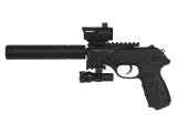 Vzduchová pistole Gamo P-25 Tactical CO2 Blowback, .177 cal. (4,5 mm)