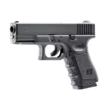 Umarex airsoftová pistole Glock 19 Gen 3 - kovový závěr, blowback, černý