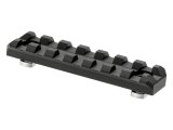 Clawgear Rail lišta na M-LOK, 7 slotů, černá