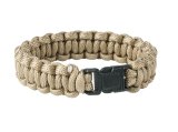 Náramek Paracord Helikon Survival Bracelet, Coyote