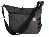 Taška EDC Helikon BUSHCRAFT SATCHEL Bag® - Nylon Polyester Blend (17 l), Black-Grey Melange