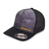 Kšiltovka OAKLEY Trucker Cap 2, Grey Brush Camo