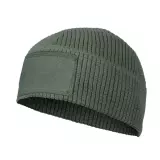 Čepice Helikon Range Beanie Cap® - Grid Fleece, olive green