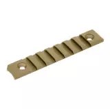 Picatinny lišta UTG PRO 7-Slot Super Slim Free Float Rail Section, FDE