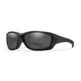 Střelecké sluneční brýle WileyX Gravity Captivate Polarized - Smoke Grey/Black Ops - Matte Black