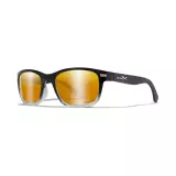 Sluneční Brýle WileyX Helix Captivate Polarized Bronze Mirror, Copper/Gloss Black Fade Clear Crystal