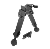 Bipod UTG Armored Full Metal s QD upínáním a Weaver adaptérem, 15,2 - 21,6 cm