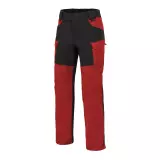 Kalhoty Helikon Hybrid Outback Pants DuraCanvas, Crimson Sky/černá