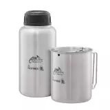 Lahev + hrnek Helikon Pathfinder 32 oz. Stainless Steel Water Bottle with Nesting Cup Set