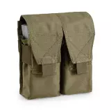 Dvojitá sumka na zásobníky Defcon 5 Outac Double M4 AK Pouch, OD Green