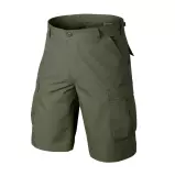 Kraťasy Helikon BDU Shorts - Cotton Ripstop, olive green