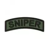 Nášivka gumová JTG Sniper Tab Rubber Patch, Forest