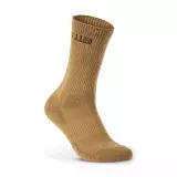 Ponožky 5.11 Duty Ready Basic Crew Socks, US Dark Coyote, 6 párů