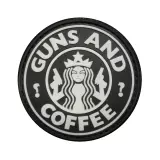 Nášivka JTG Guns and Coffee, SWAT