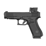 Pistole Glock 47 A-CUT s kolimátorem Aimpoint COA, 9 mm Luger