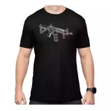 Triko Magpul Blueprint Blend T-Shirt, Černé