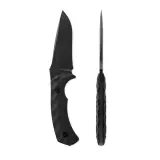 Pevný nůž TOOR KNIVES SOF Mullet, Carbon