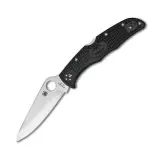 Zavírací nůž Spyderco Endura 4, černé střenky, hladké ostří