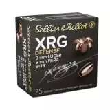 Náboj Sellier & Bellot 9mm Luger HS XRG, 6,5g/100gr, 1 kus