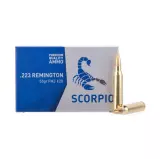 Náboj STV Scorpio .223Rem, 55gr