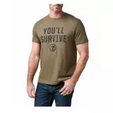 Triko 5.11 You´ll Survive Tee, Ranger Green